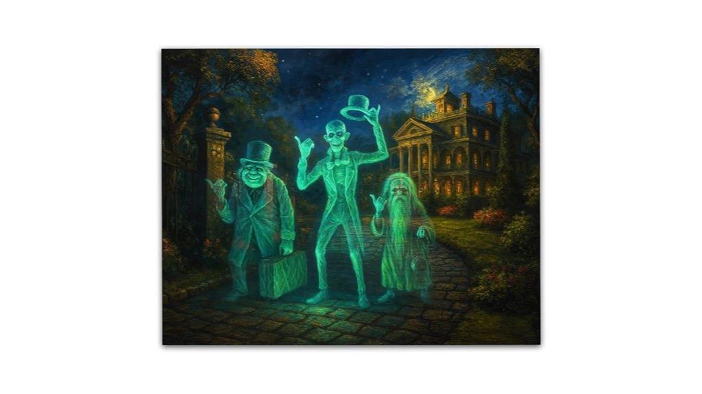 hitchhiking ghosts unframed print