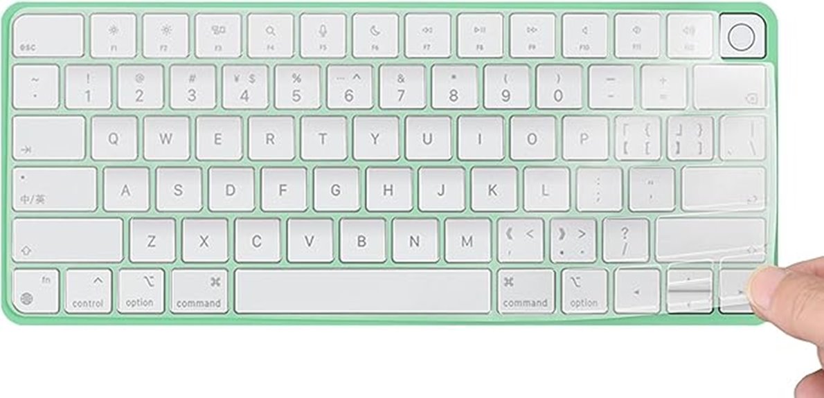 imac and magic keyboard cover