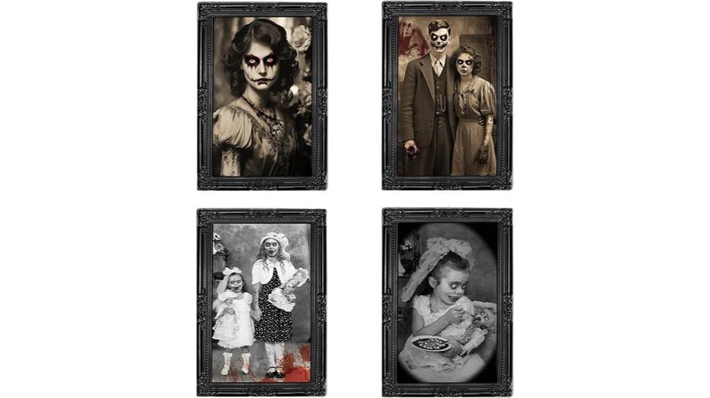 indoor halloween face decor