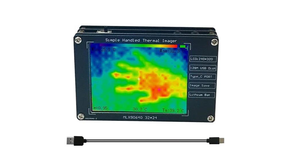 infrared thermal imager display
