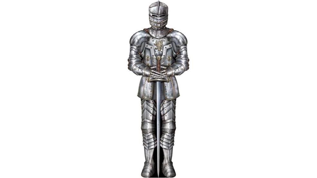 knight armor cardstock decorations