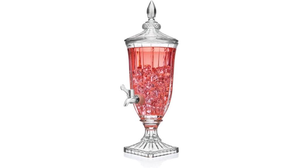 large 60oz glass dispenser
