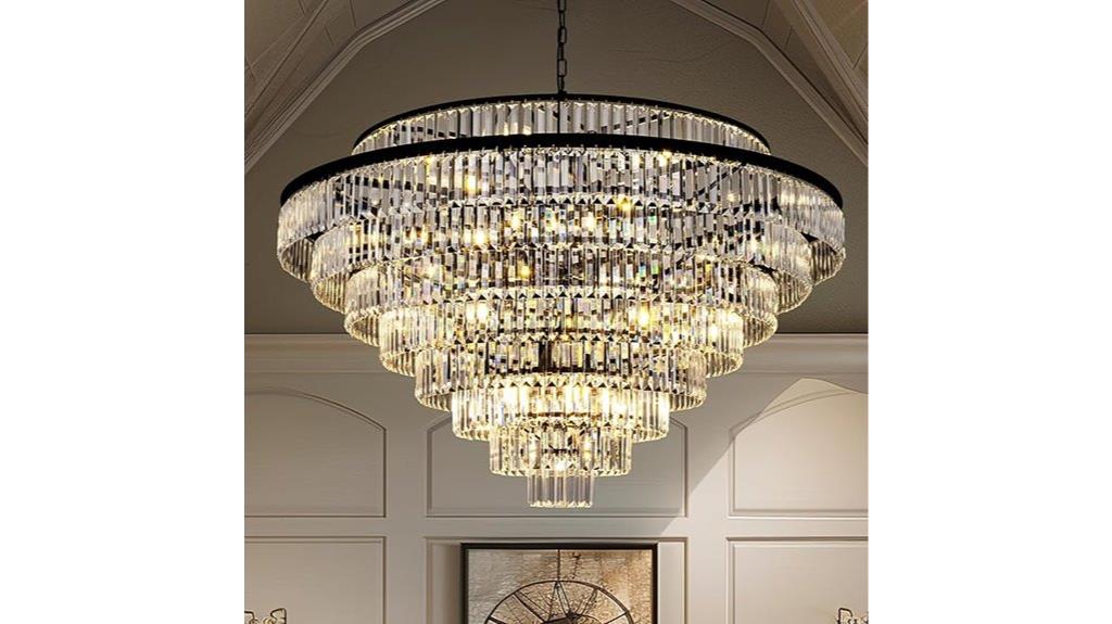 large black farmhouse chandelier