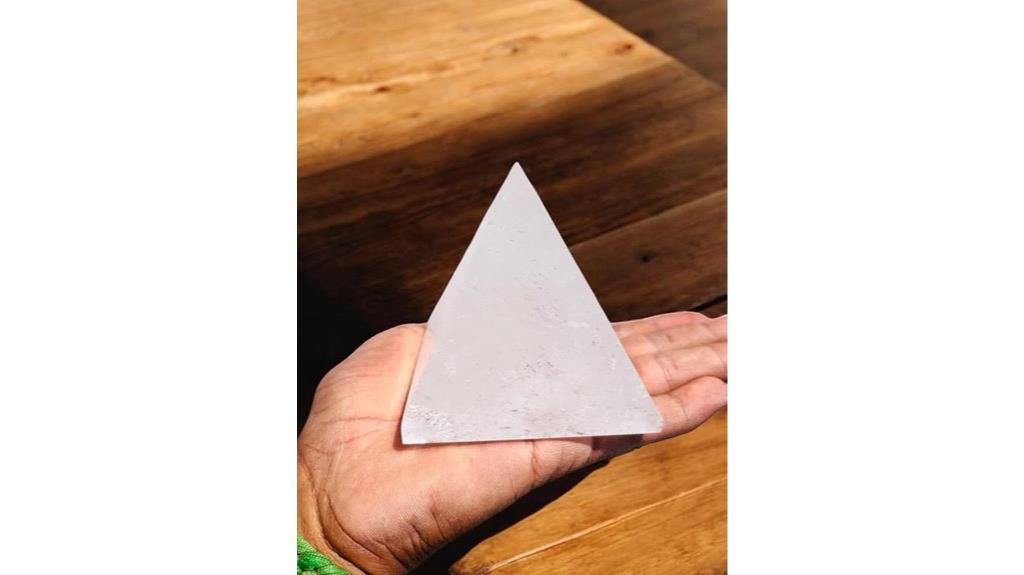 large clear quartz pyramid