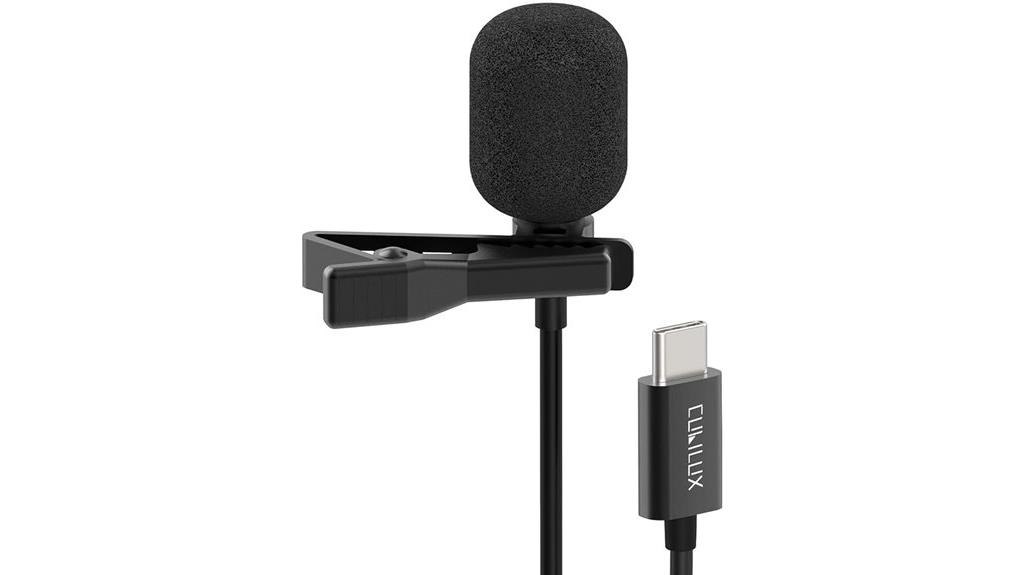 lavalier usb c microphone