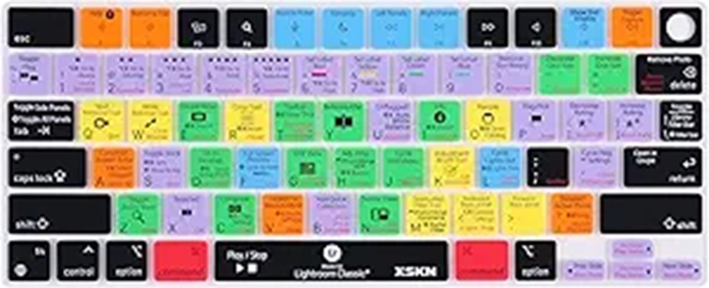 lightroom macbook keyboard cover