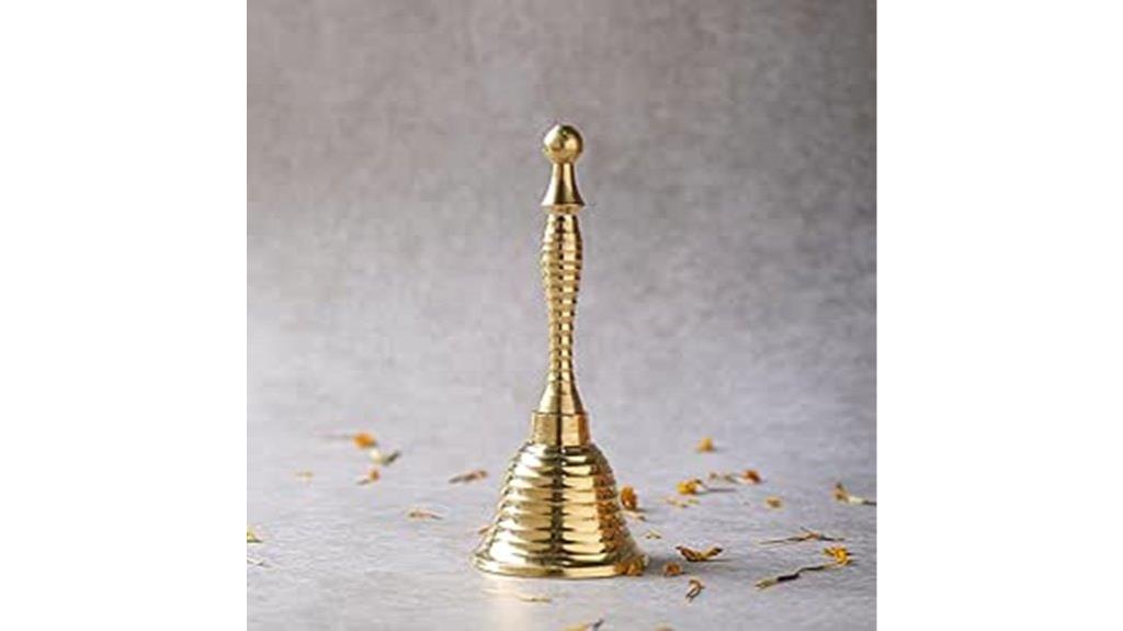 loud brass wedding bell