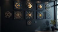 luxury occult wall art