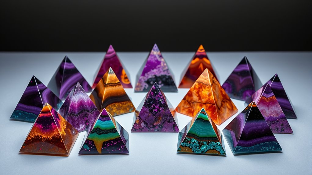 luxury orgone pyramid collection