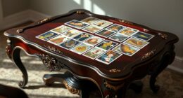 luxury tarot card tables