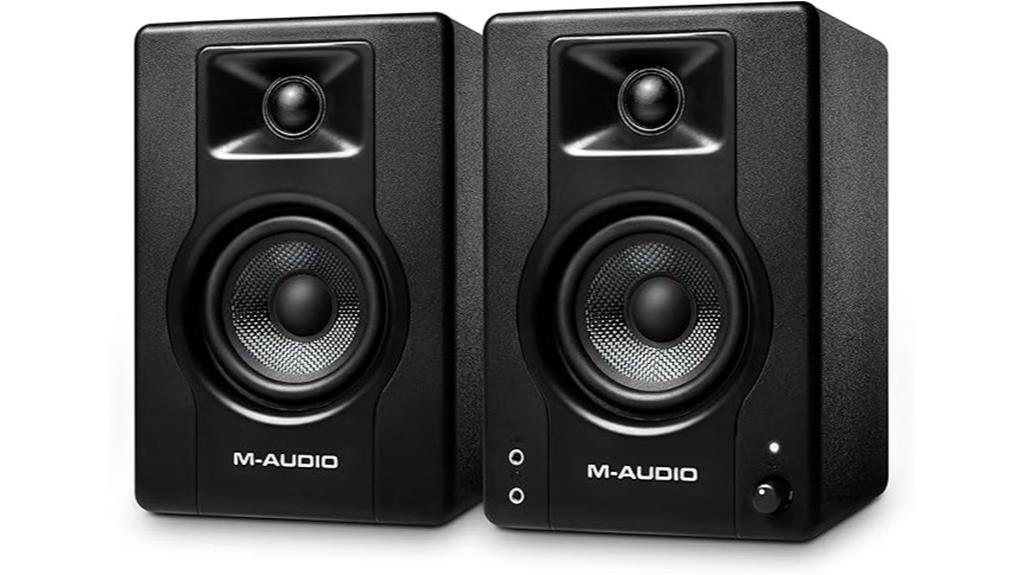 m audio bx3 studio monitors