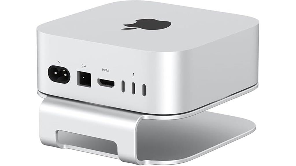 mac mini aluminum stand