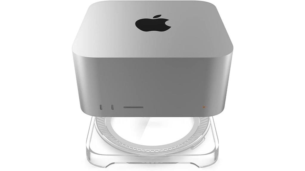 mac studio stand with filter