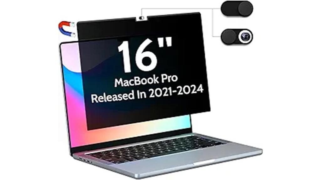 magnetic privacy screen macbook