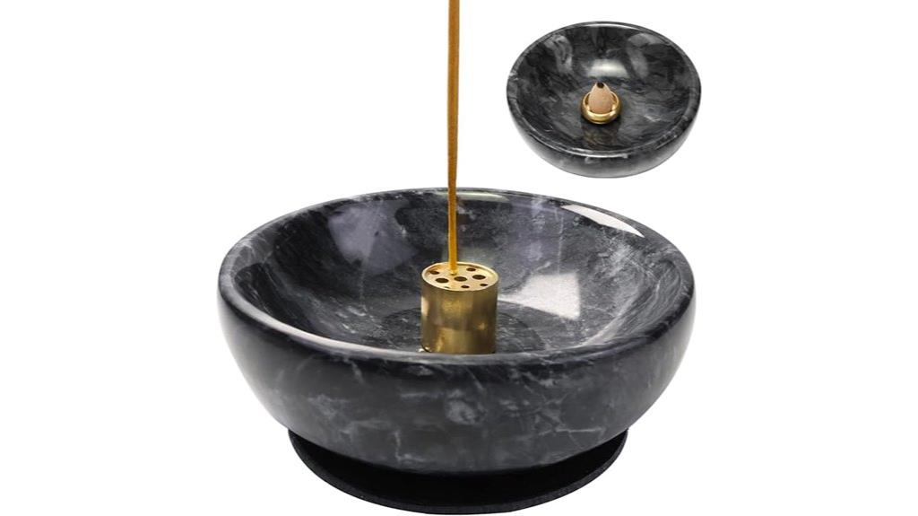 marble incense burner design