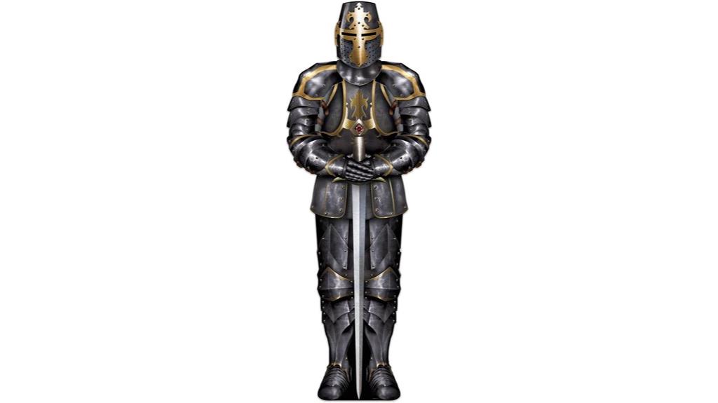 medieval knight armor display