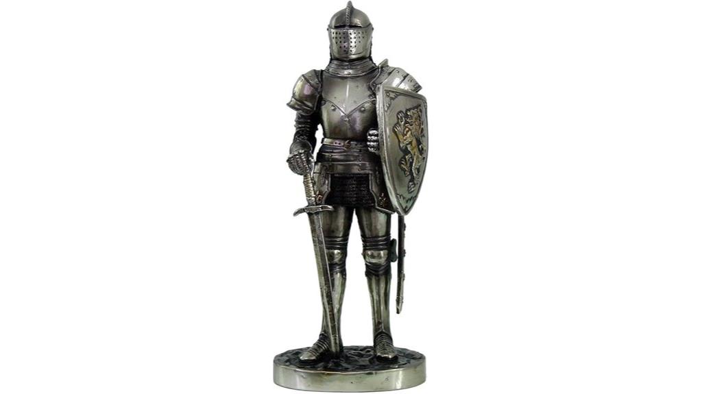 medieval knight figurine sculpture