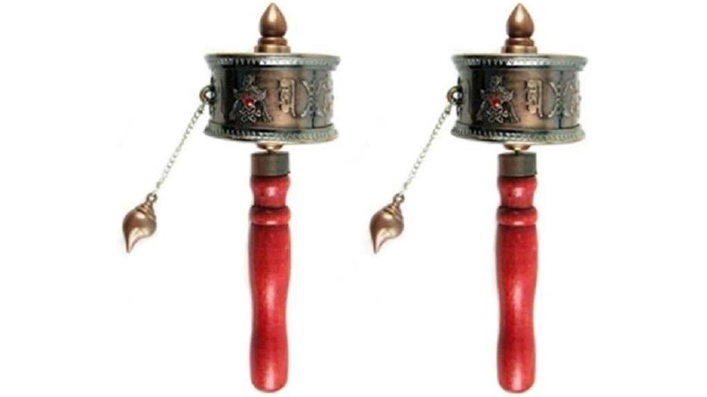 mini handheld prayer wheel