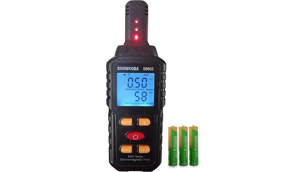 multi function emf radiation detector