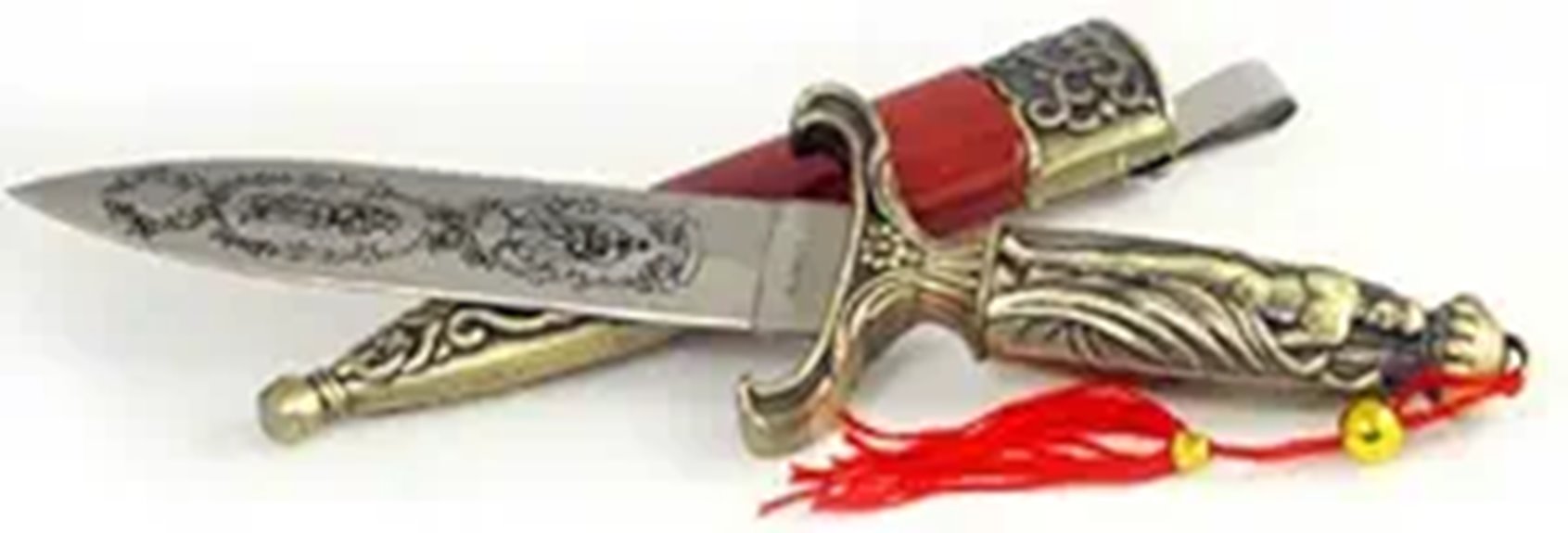 ornate greek athame design