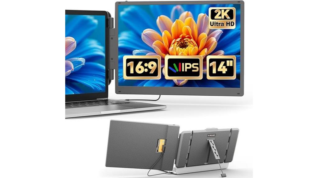 portable 14 inch monitor