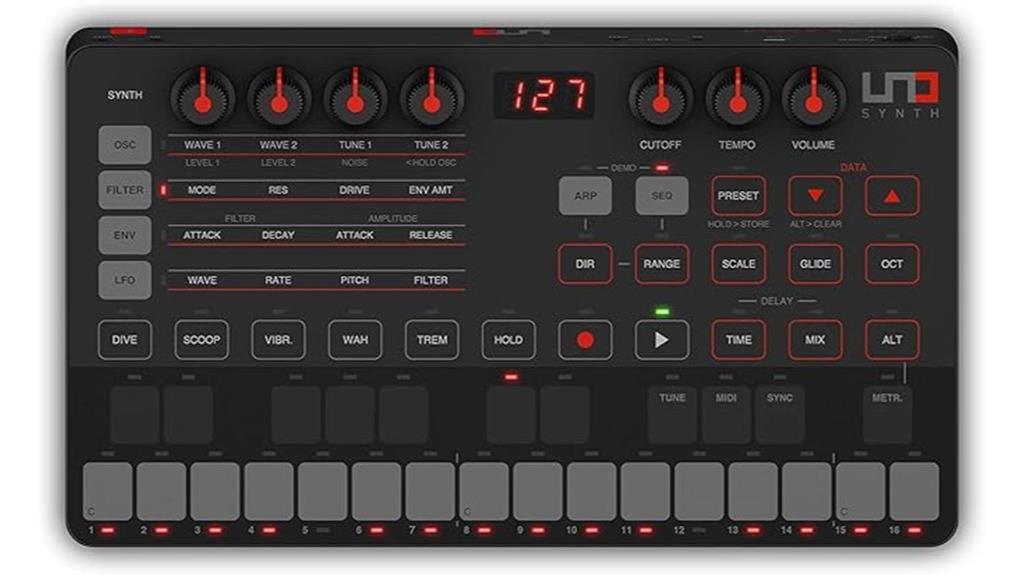 portable analog synthesizer