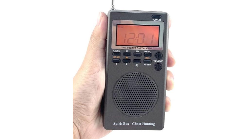 portable spirit box device