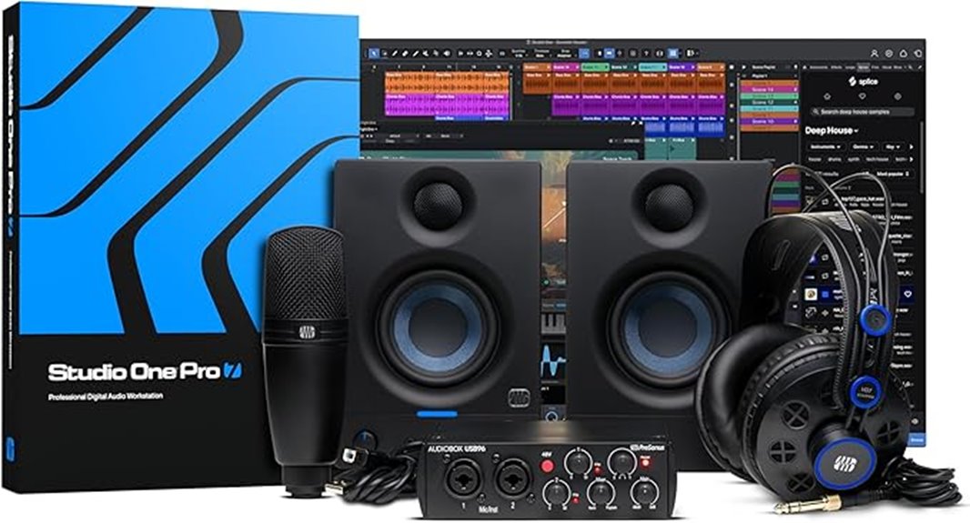 presonus usb audio bundle