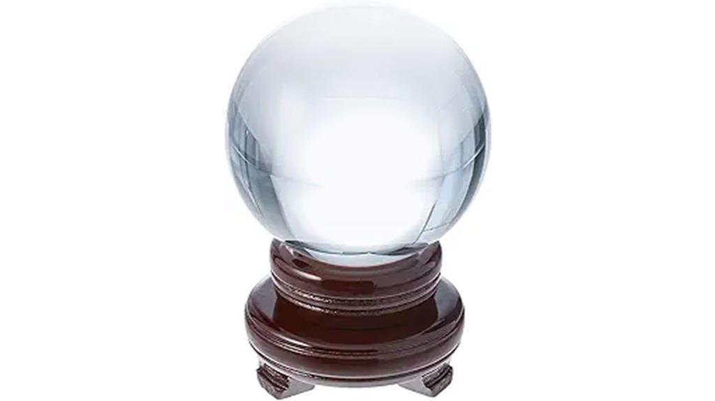 quartz ball with stand