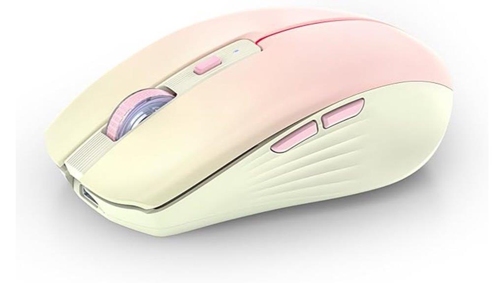 rechargeable bluetooth multi device mouse