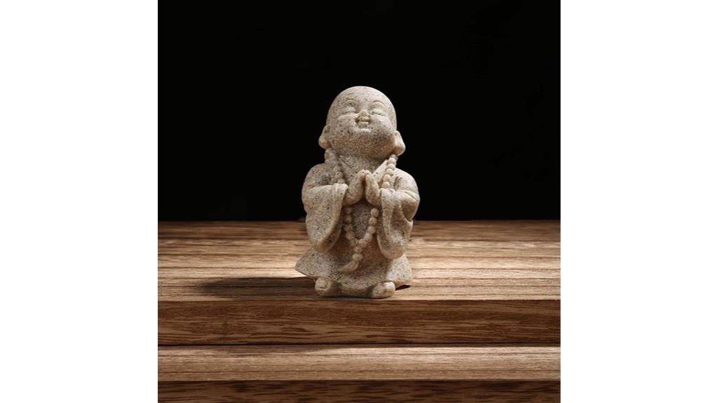 relaxed buddha zen sculpture