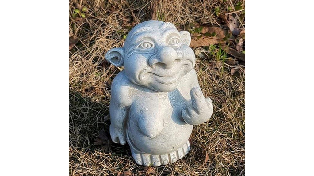 resin gargoyle garden statue