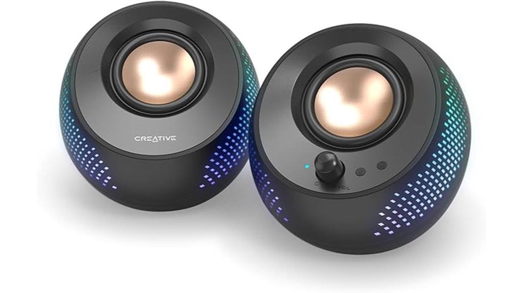 rgb lighting computer speakers