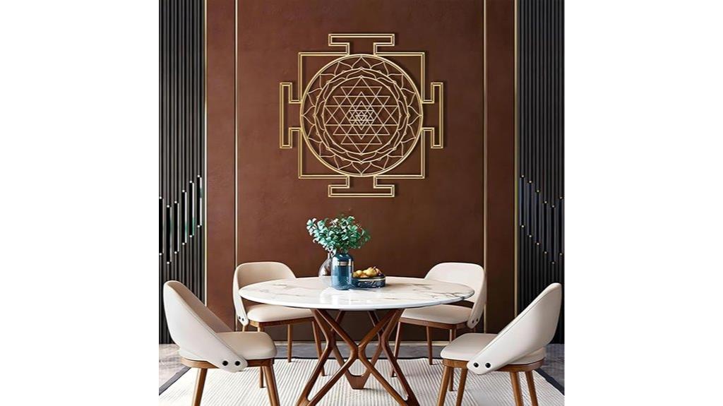 sacred geometry wall decor