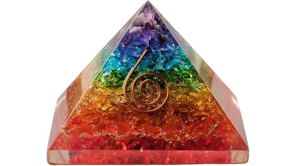 seven chakra pyramid