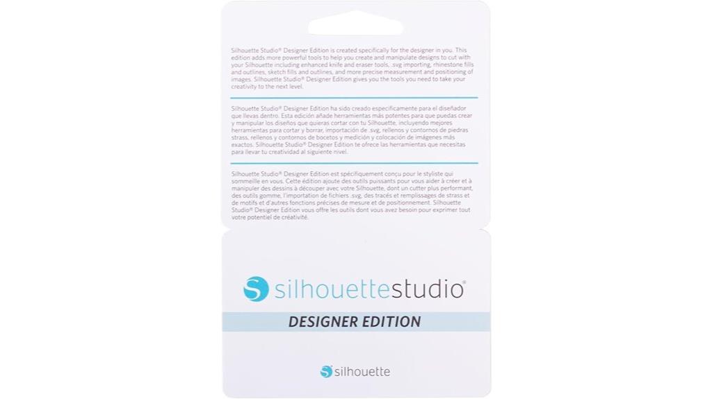 silhouette designer edition software