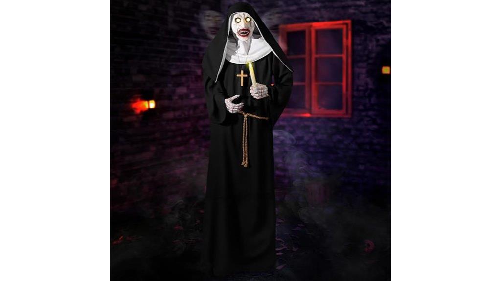 six foot nun animatronic