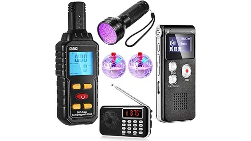 six piece ghost hunting set