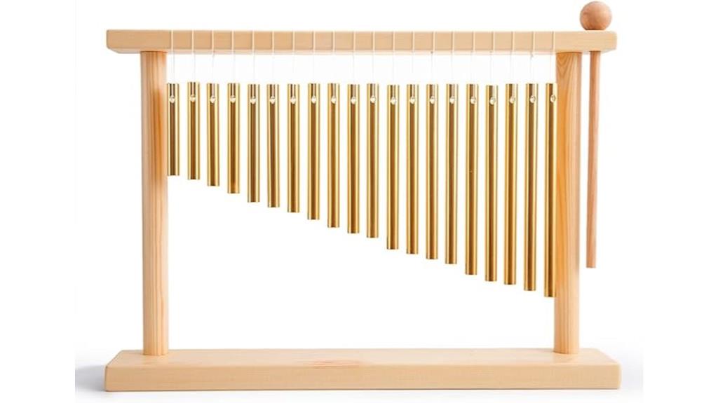 small tabletop wind chime