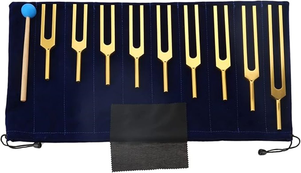 solfeggio fork set