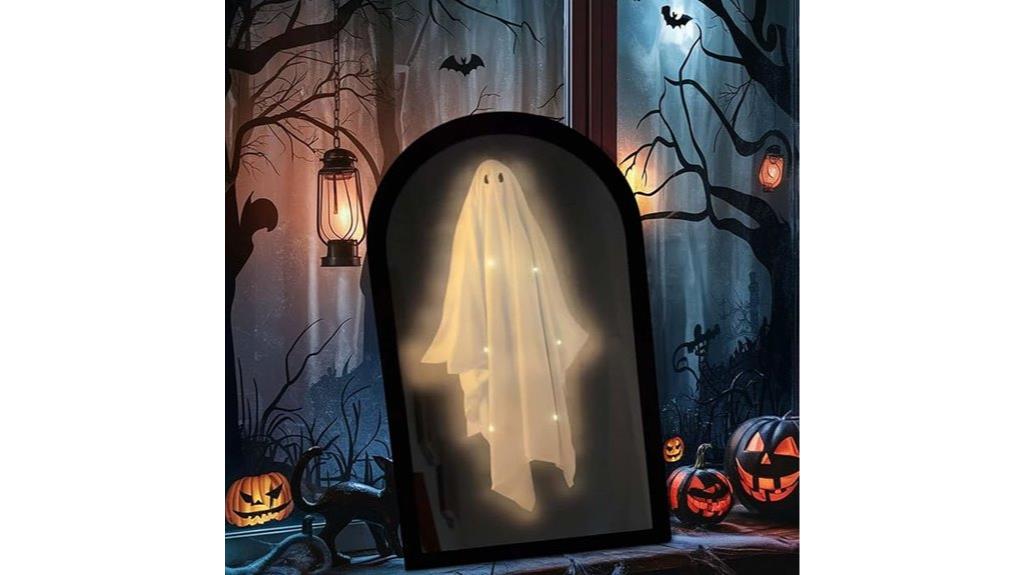 spooky ghost hologram decor