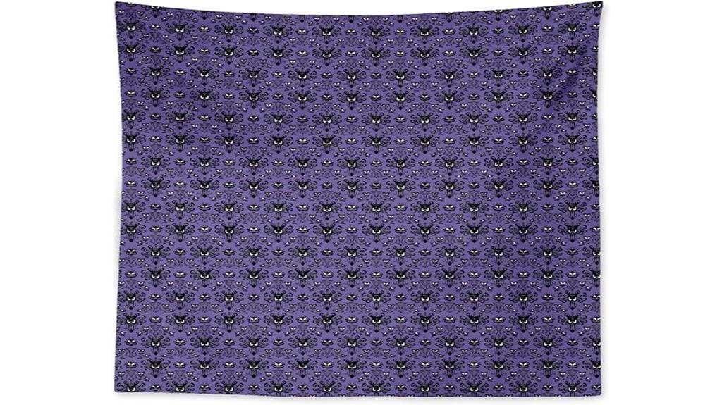 spooky halloween tapestry decor