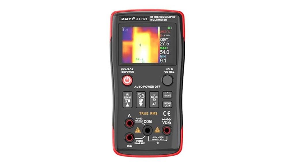 thermal camera multimeter combo