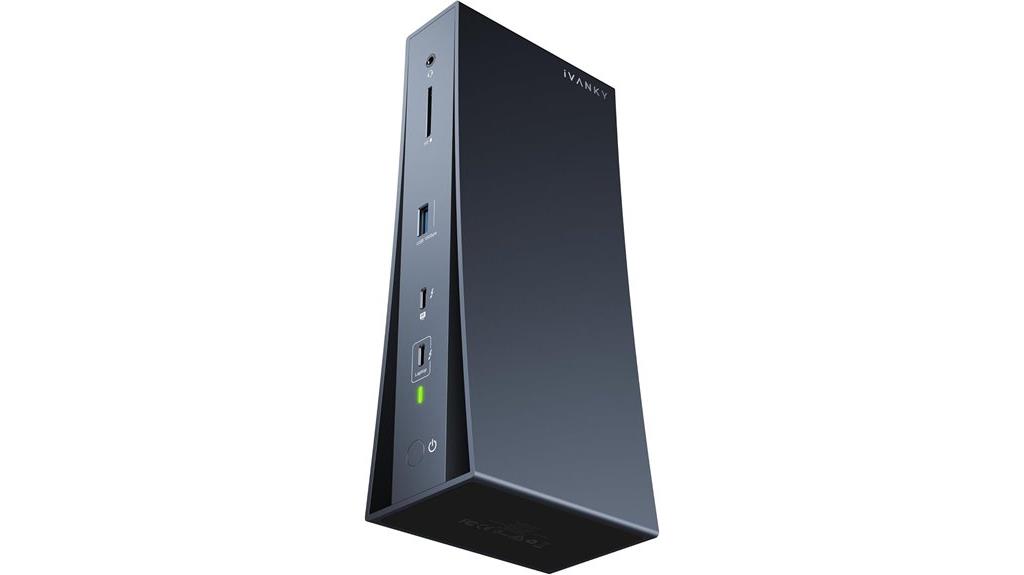 thunderbolt 5 dock with three ports