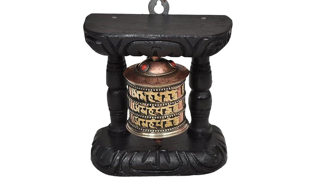 tibetan prayer wheel decoration