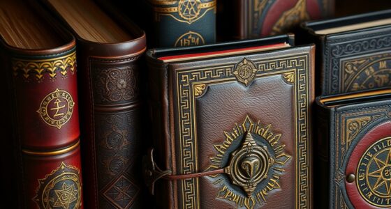 top handmade leather grimoires