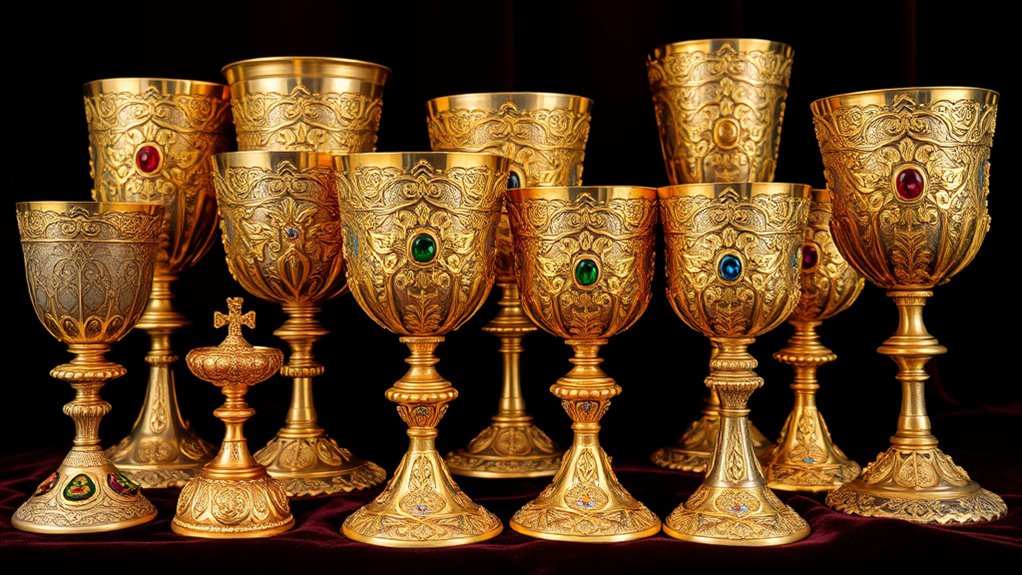 top ornate chalice sets
