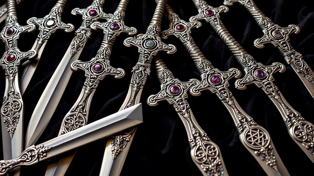 top ornate wiccan ritual swords