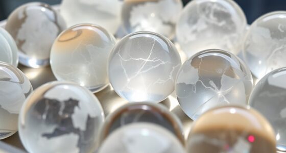top quartz crystal spheres