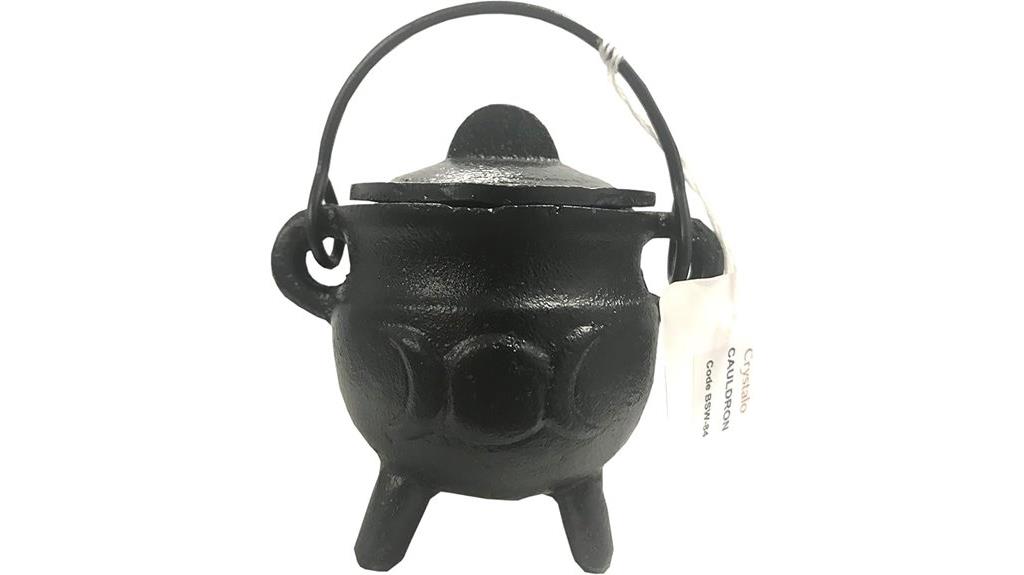 triple moon cauldron set